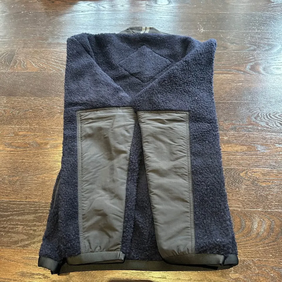 Authentic Canada Goose Kelowna Fleece Full Zip Up Jacket Navy image indicator(5)