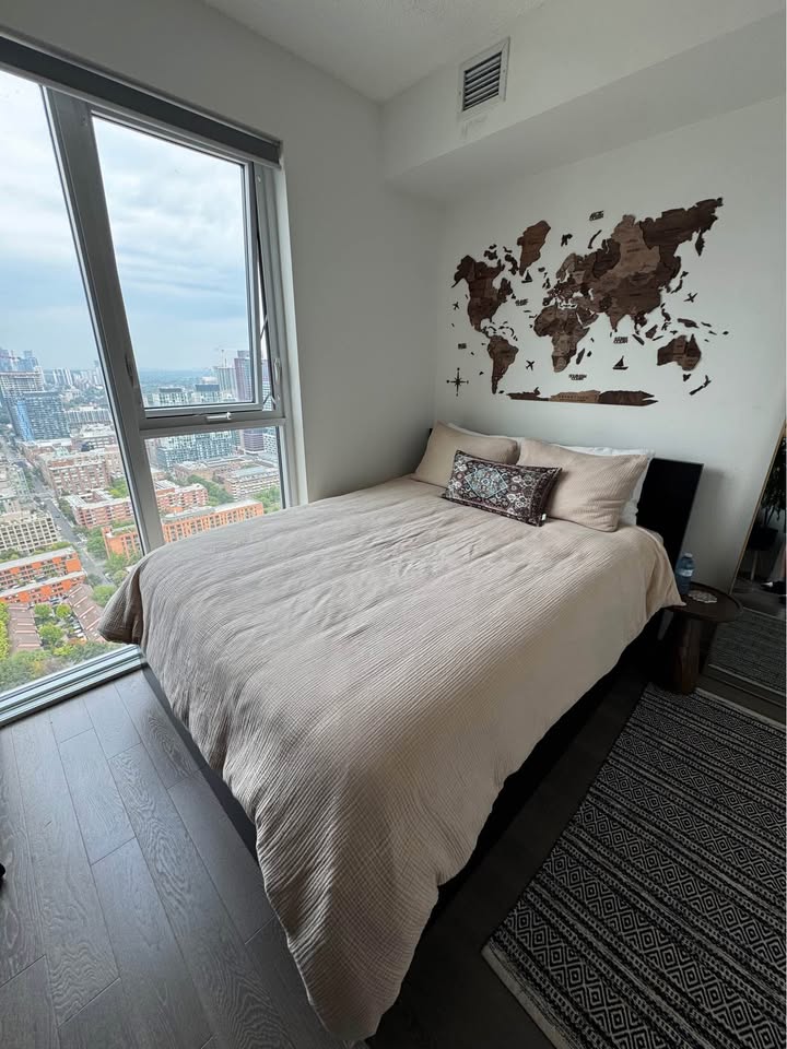 IKEA MALM Storage Queen Bed Frame + Zinus Memory Foam Mattress - photo 3