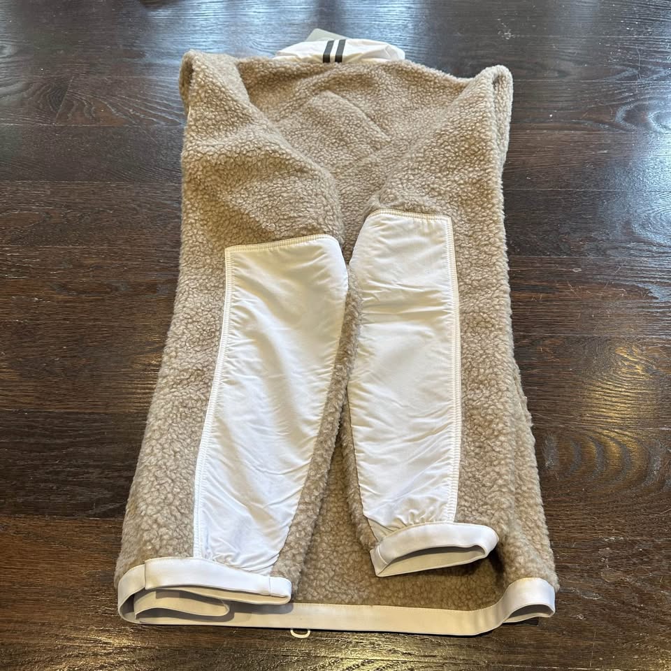 Authentic Canada Goose Kelowna Fleece Full Zip Up Jacket Tan - photo 4