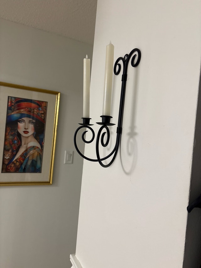 Rod iron sconce - photo 2