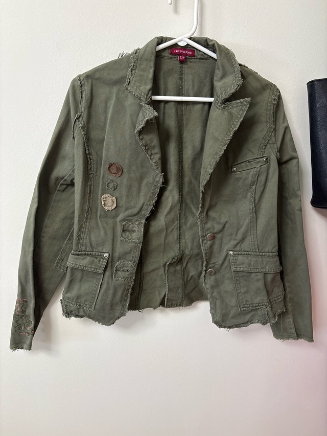 Vintage Prod(u)x Light Jacket - Green, Size Small
