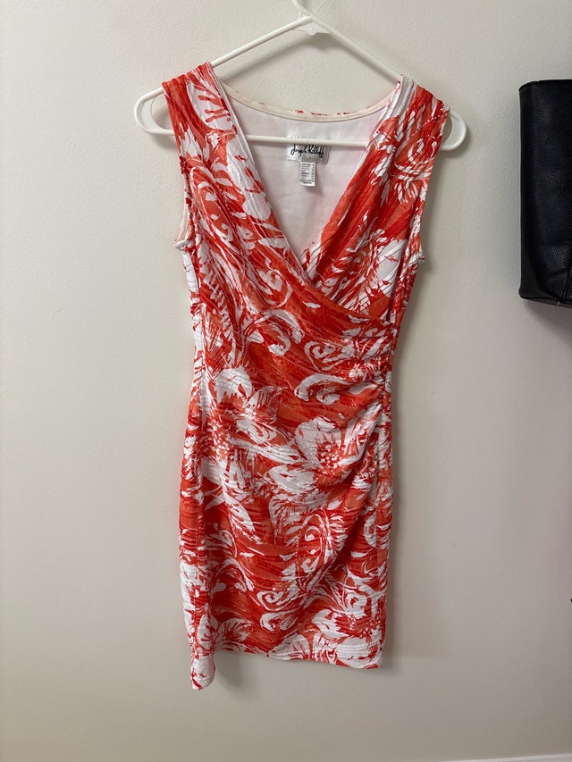 Vintage Joseph Ribkoff Floral Dress - Size 4