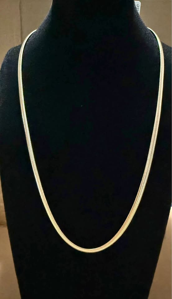 18 in 18K Gold fill Snake chain
