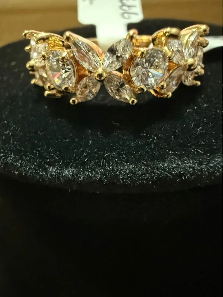 18k Gold Fill flower ring image indicator(2)