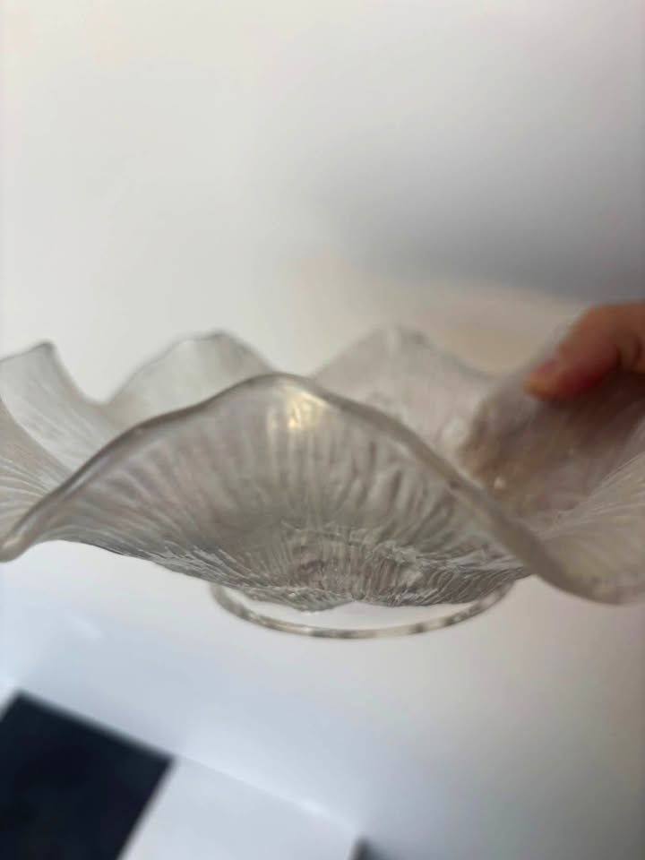 Vintage Northwood Carnival Glass Poppy Show Bowl