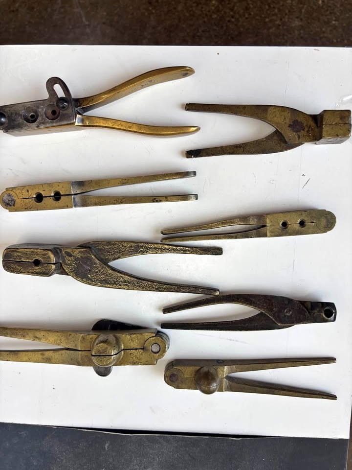 Rare assorted brass molds - circa 1860-1910 - OBO