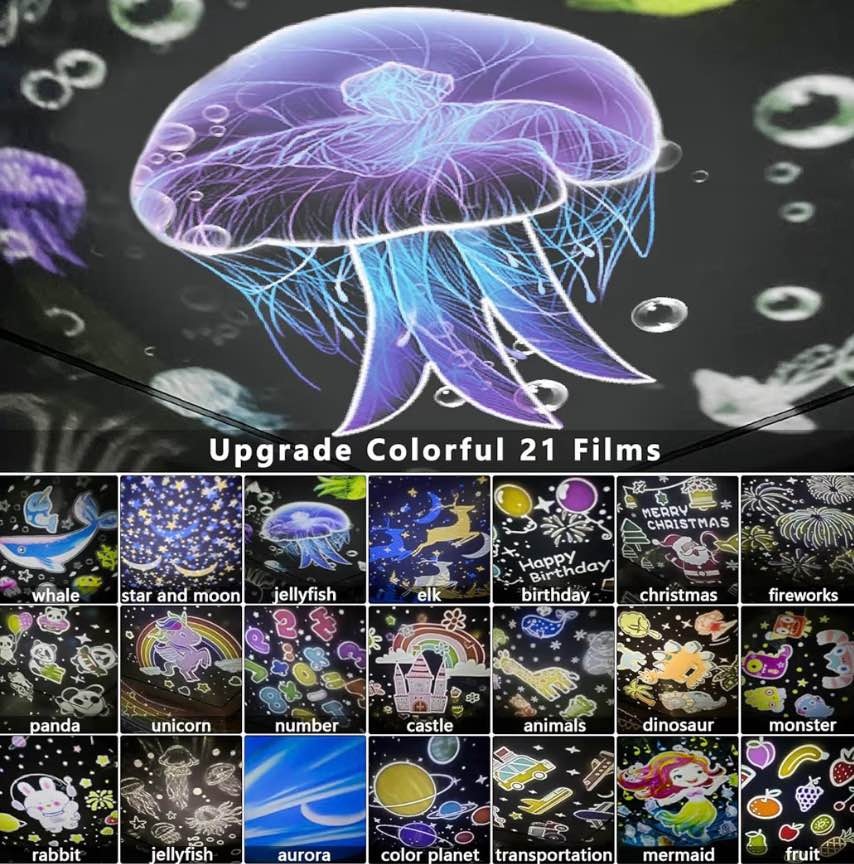 21 Sets of Films, Night Light for Kids Bedroom - photo 2