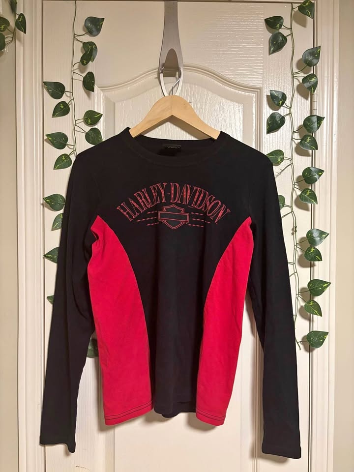 2012 Harley Davidson Long Sleeve Shirt Size S/XS