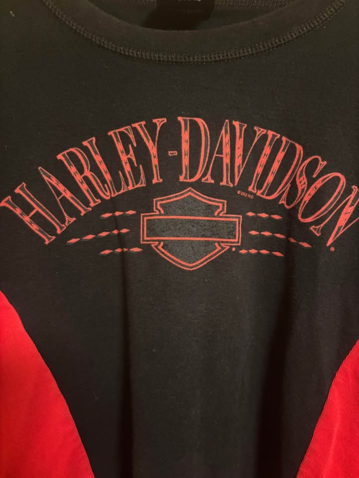 2012 Harley Davidson Long Sleeve Shirt Size S/XS - photo 2