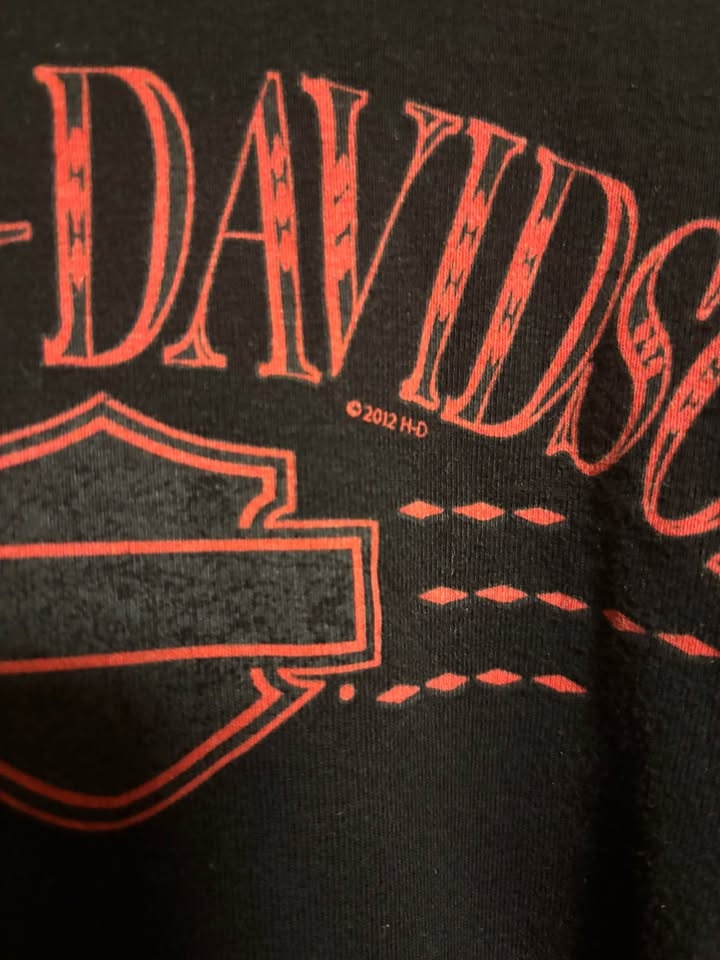 2012 Harley Davidson Long Sleeve Shirt Size S/XS - photo 3
