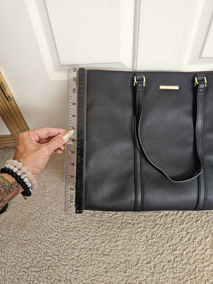 NEW Anne Klein Black Tote Bag - photo 5