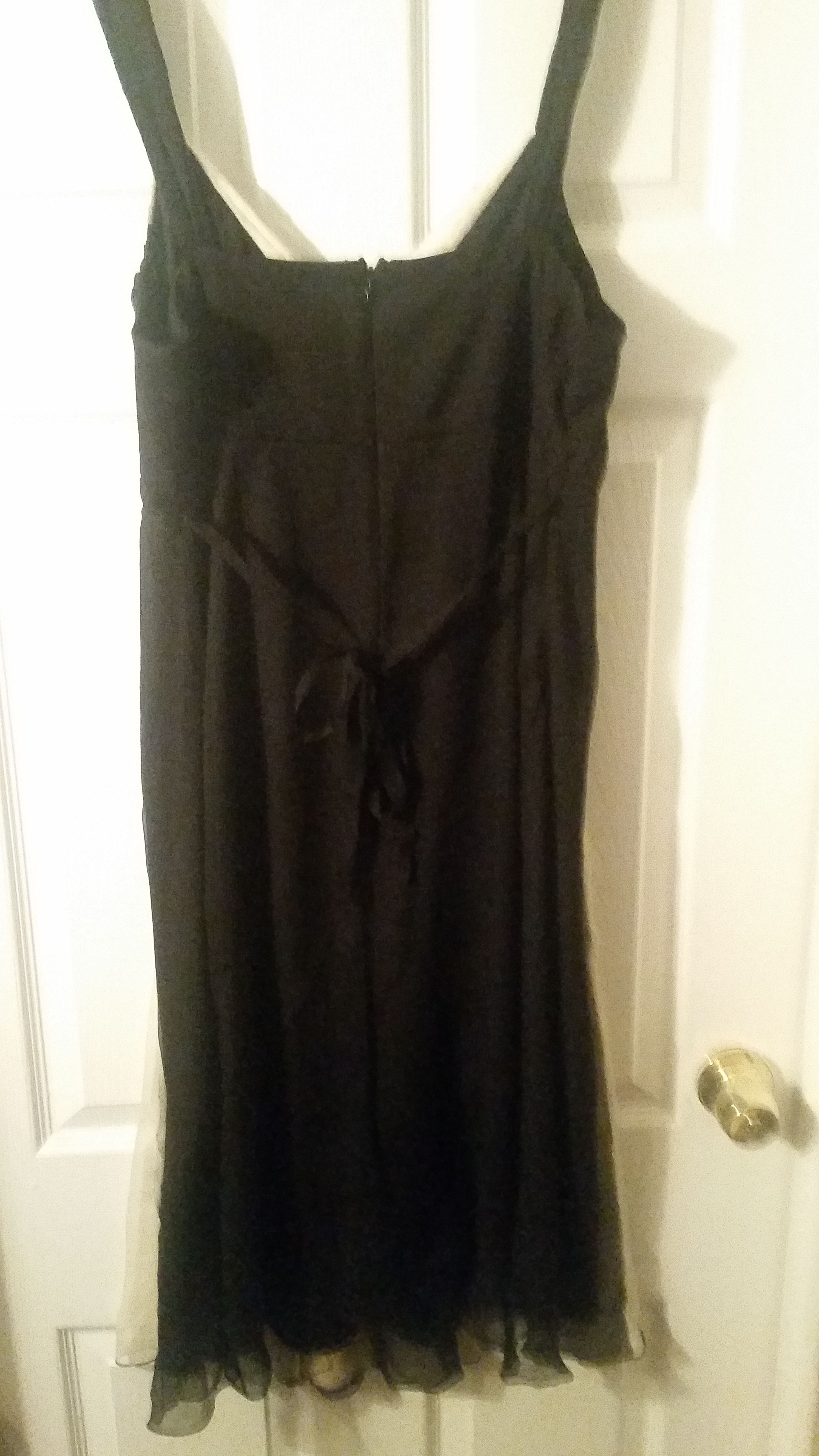 Black and cream soft flowing dress (NEW) - photo 2