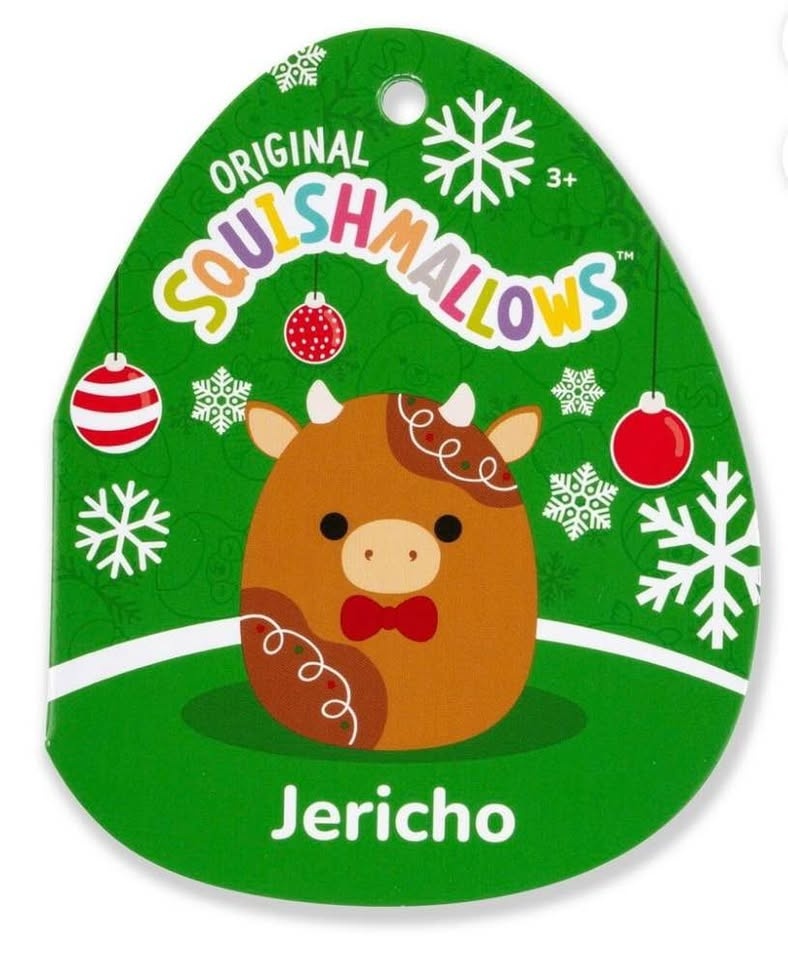 Squishmallows Jericho Gingerbread Cow 12" - photo 4