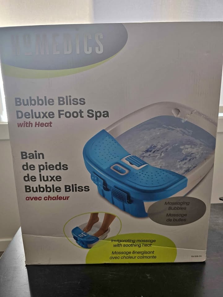 Massaging Bubble Foot Spa with Soothing Heat