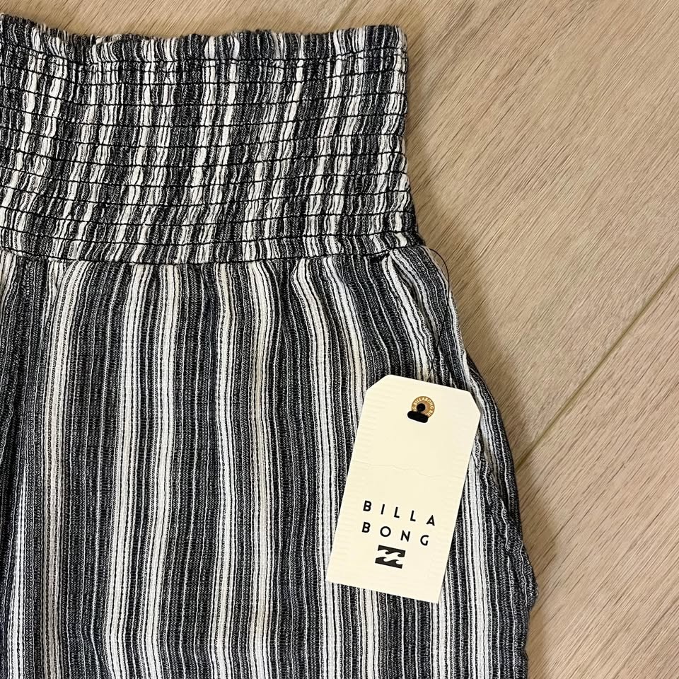 BILLABONG Stripped Slack Pants (NWT) - Size S/M - photo 3