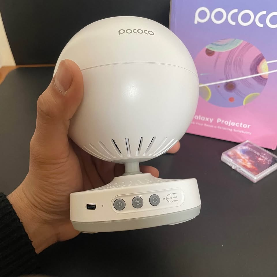 Pococo Galaxy Projector – Star & Nebula Night Light Lamp - photo 2