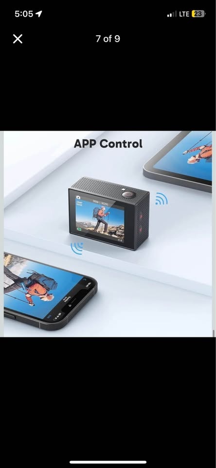 AKASO EK7000 4K Action Camera - WiFi, Wide Angle, Accessories - photo 3