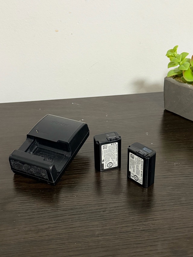 2 Original NP-FW50 With Charger - photo 2