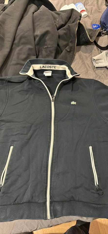 OG Lacoste Zip Size Large
