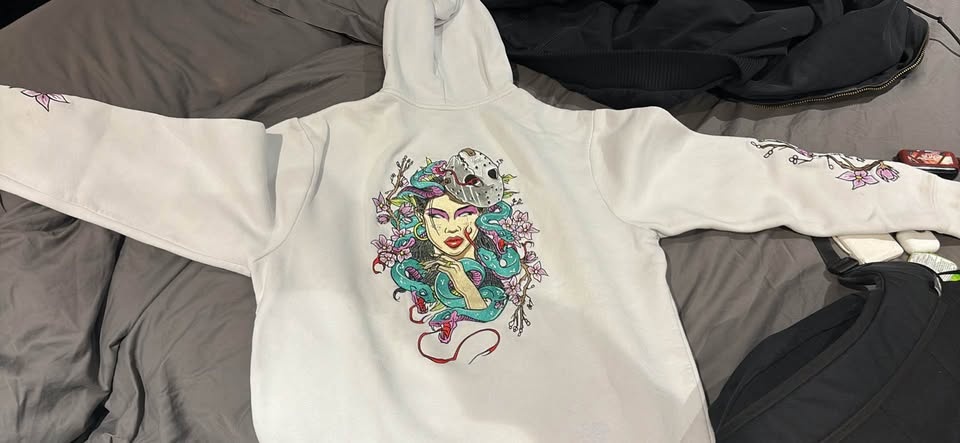 DGK White Medusa Hoodie (Size Large) - photo 2