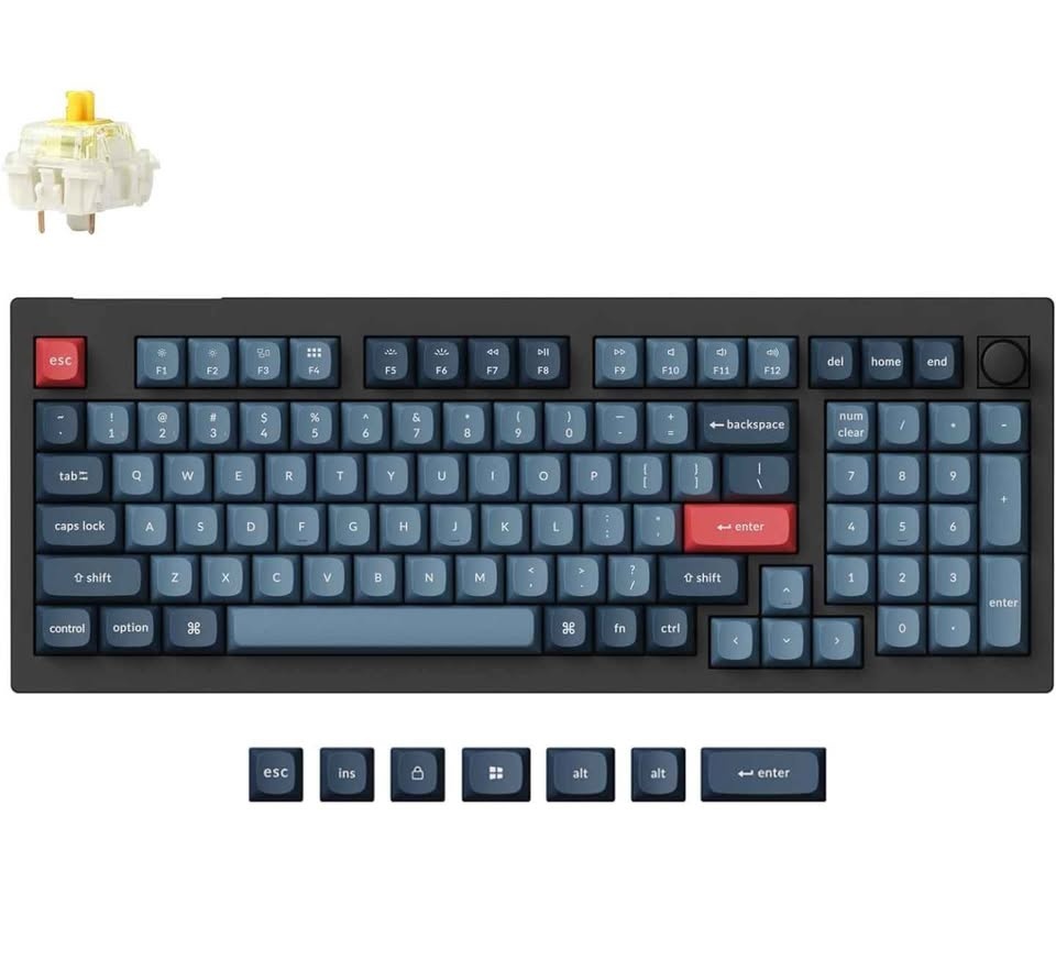 Keychron V5 Max Wireless Custom Knob Mechanical Keyboard - photo 3
