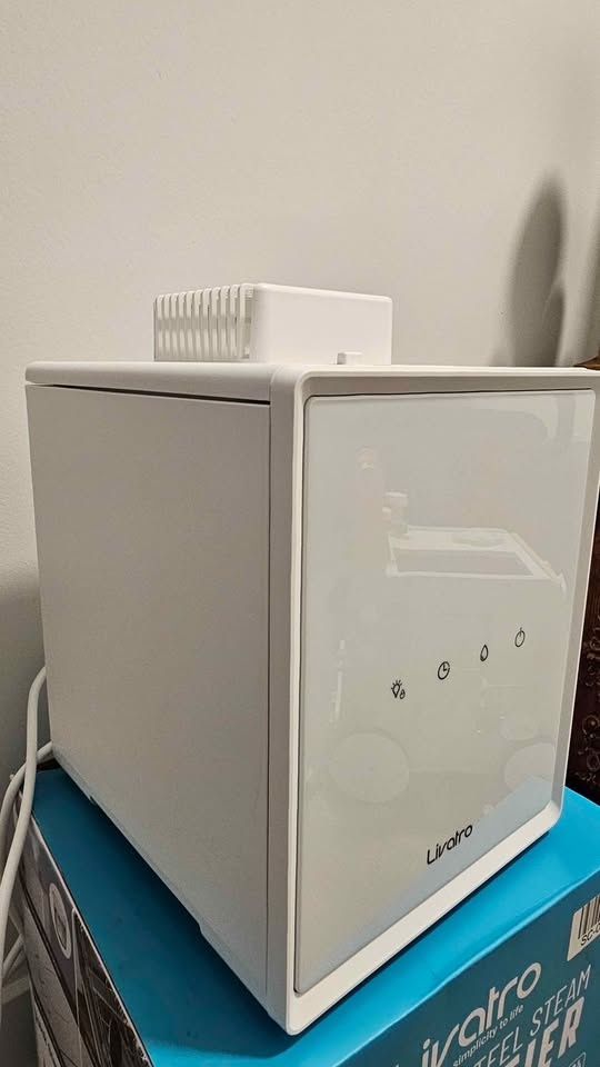 Livatro Stainless Steel Steam Humidifier Warm Mist Quiet - photo 2