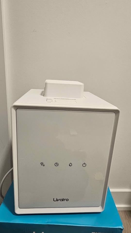 Livatro Stainless Steel Steam Humidifier Warm Mist Quiet - photo 5