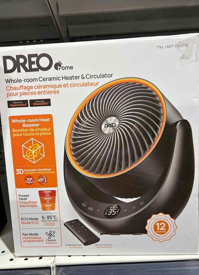Dreo Whole-Room Ceramic Heater