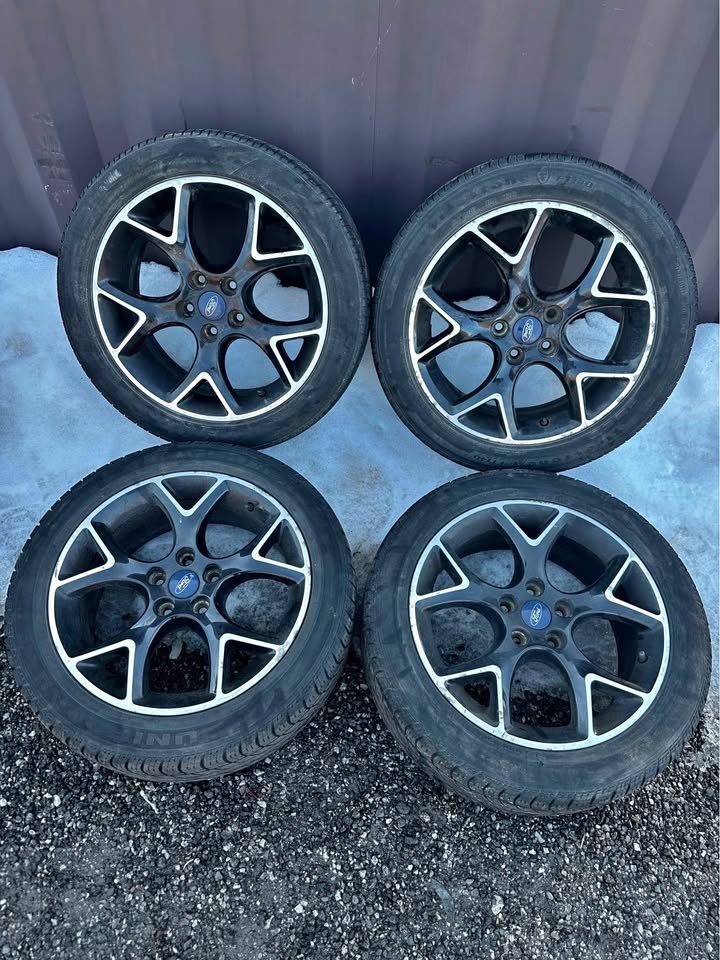 OEM 17” Ford Focus Rims on All Season Tires