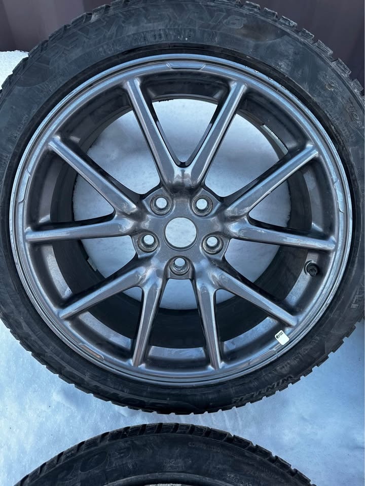 18” OEM Tesla Model 3 Rims on Pirelli Winter Tires - photo 4