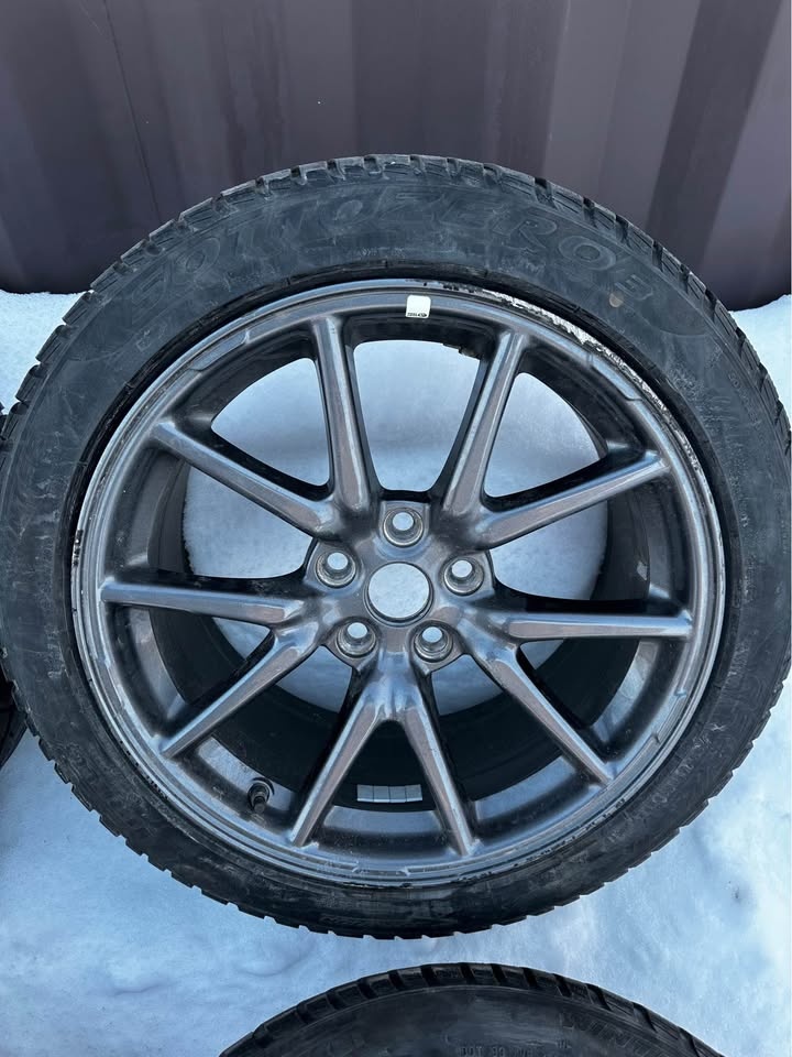 18” OEM Tesla Model 3 Rims on Pirelli Winter Tires - photo 5