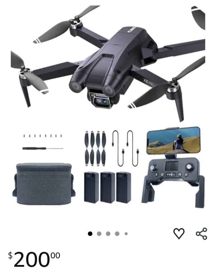Chubory X10 Pro Foldable Drone with Camera