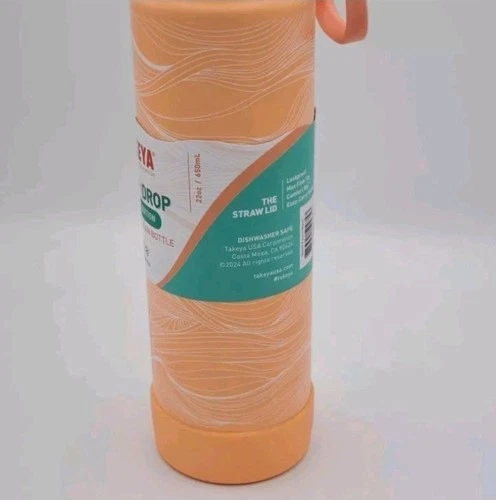 Takeya First Color Drop 22 Oz Limited Edition - Peach Wave - photo 4