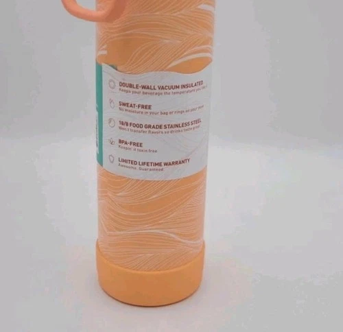 Takeya First Color Drop 22 Oz Limited Edition - Peach Wave - photo 5
