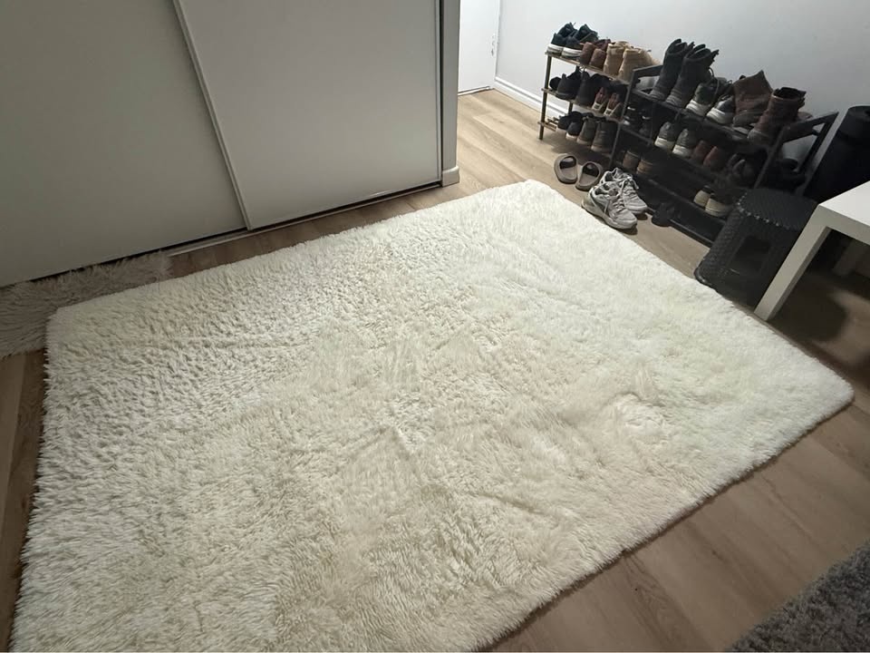 Ultra-Soft Luxury Shag Rug  plus storage box - photo 5