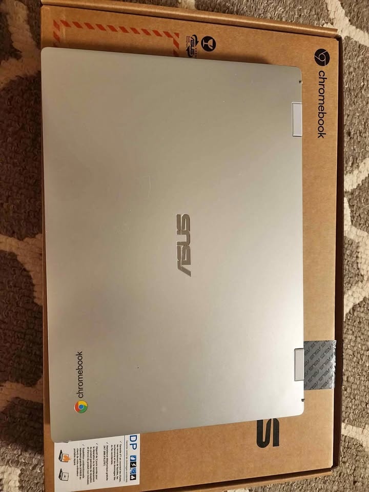 ASUS Chromebook CX1400CK - Transparent Silver