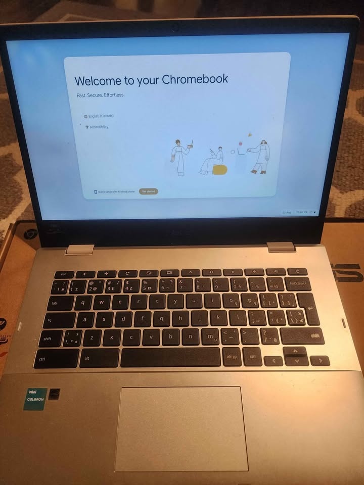 ASUS Chromebook CX1400CK - Transparent Silver - photo 2