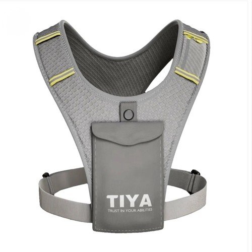 TIYA Reflective Running Vest - Waterproof Phone Holder