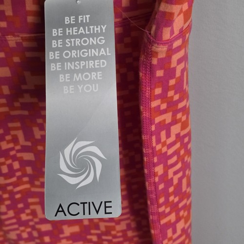 Rainbeau Curves 14/16 Capri Leggings Geometric Print Plus Size - photo 4
