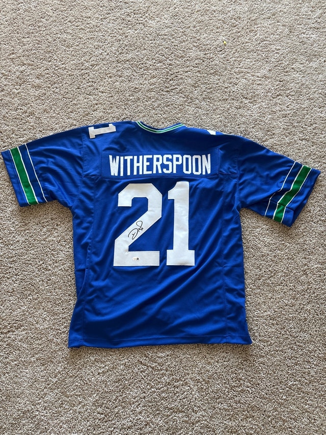 Devon Witherspoon Signed NFL Jersey - photo 2