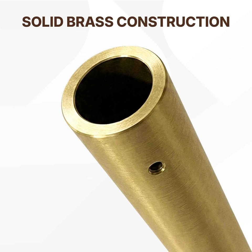 Sealed Decorex Hardware 8" Solid Brass Tubes (10pk) - photo 4