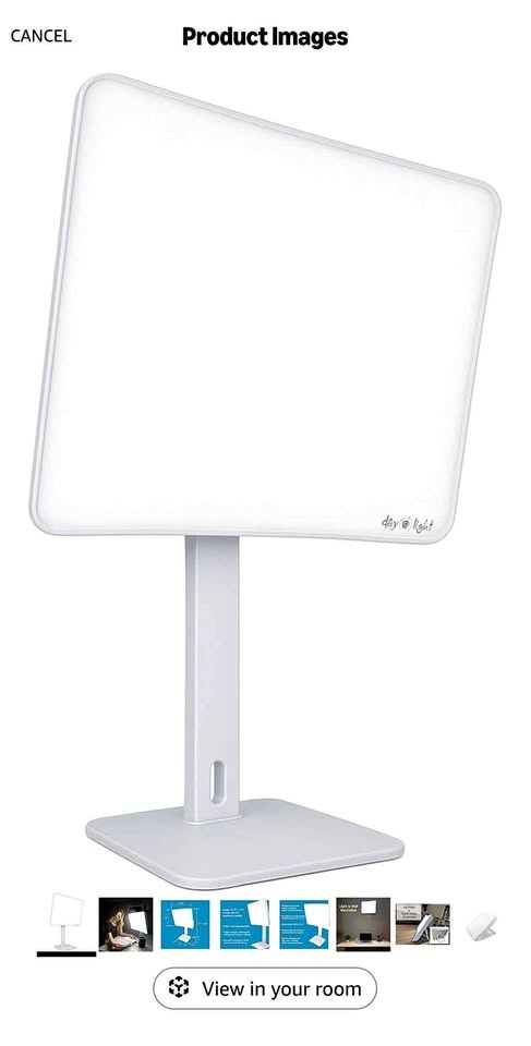 Carex Day-Light Elite Bright Light Therapy Lamp (10,000 LUX)