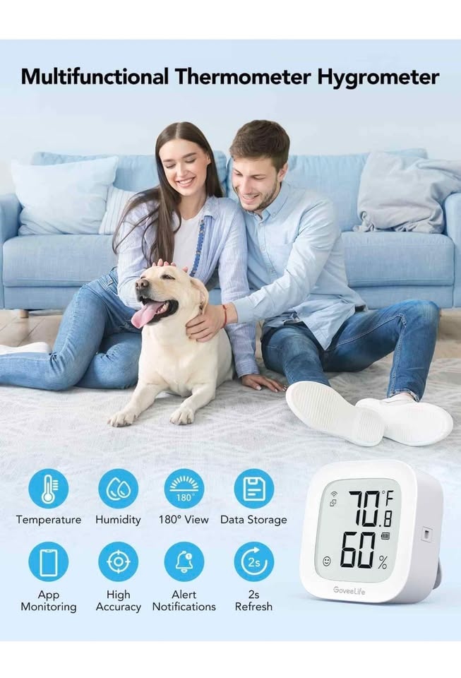GoveeLife WiFi Thermometer Hygrometer H5103 - photo 5