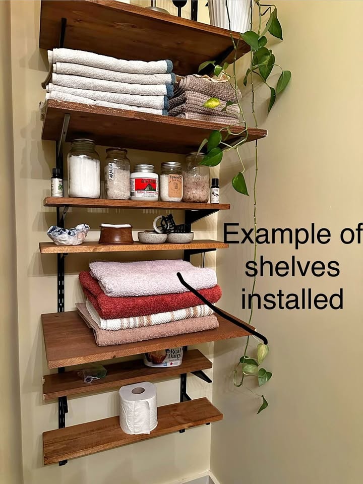 Brackets and tracks for wall mounted shelving - photo 2