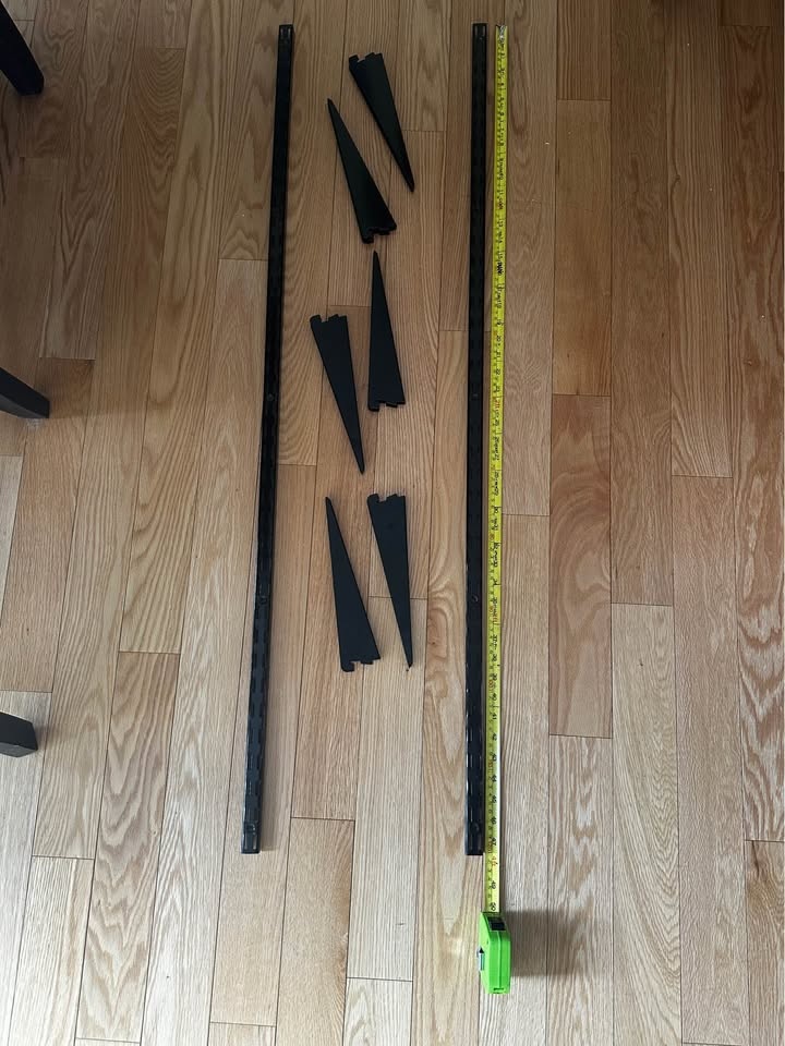 Brackets and tracks for wall mounted shelving - photo 4