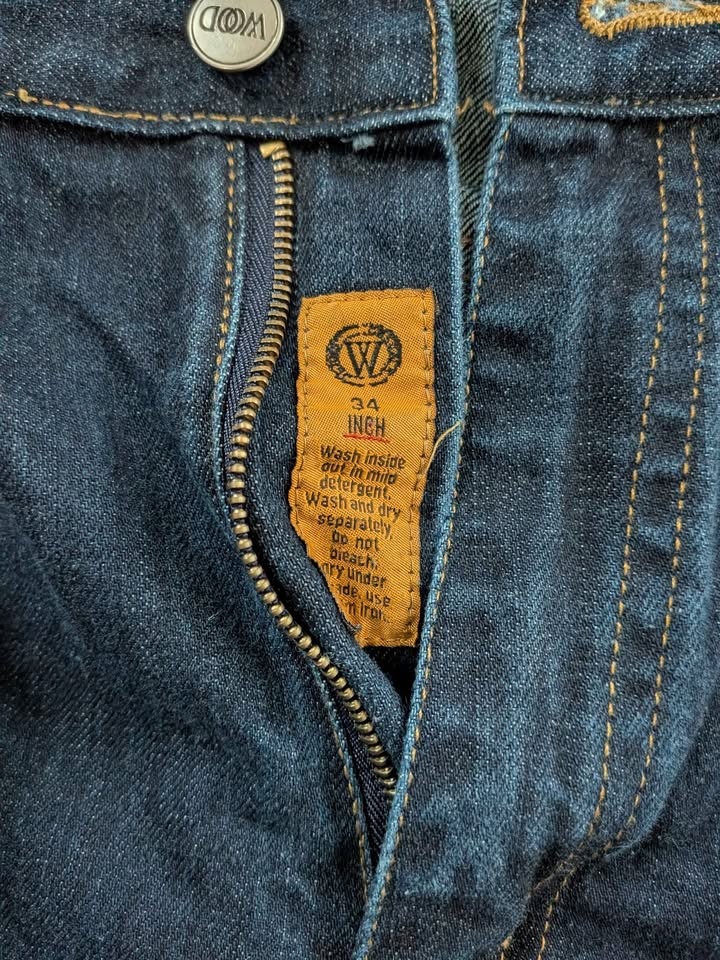 Women's Wide Leg Denim Pants - photo 2