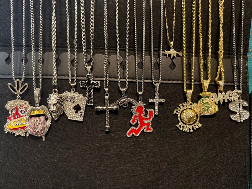 Iced Out Cuban Link Chains, Bracelets, Pendants, Rings, Earrings - photo 3