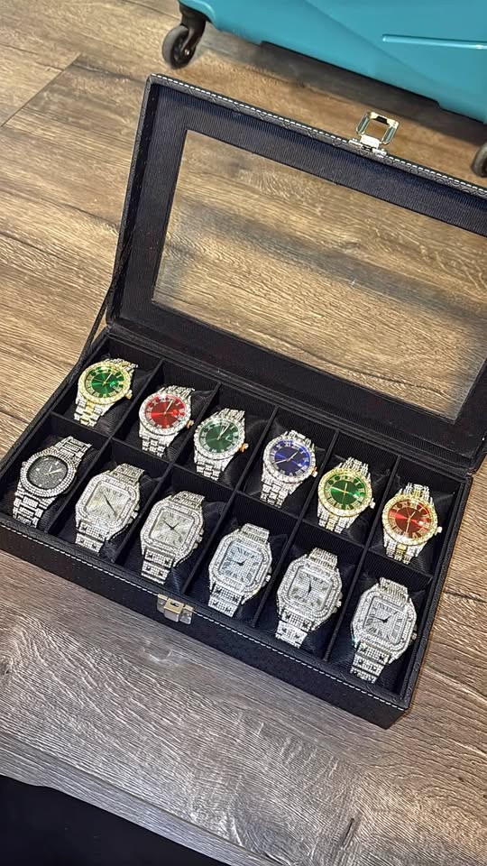 Iced Out Watches, Chains, Bracelets & More - Cubic Zirconia