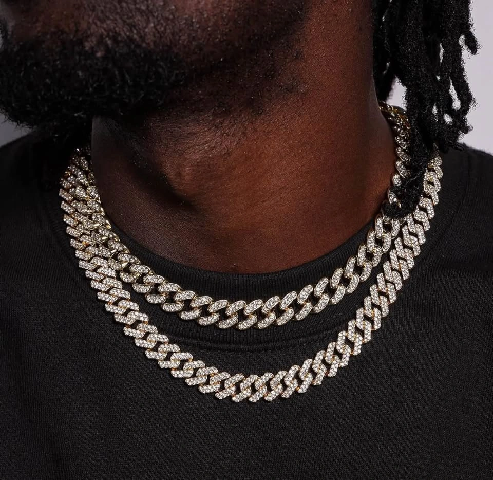 Brand new men fashion accessories, iced out chains, hats, keycha - photo 2