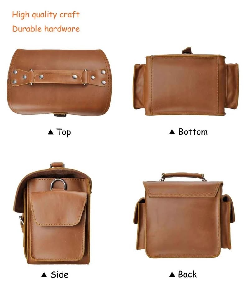 100% Genuine Leather DSLR Camera Bag (Brand New) - photo 5